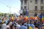 Protest în Piața Universității, organizat de AUR. George Simion spune că sunt 10.000 de oameni, care cer demisia Guvernului