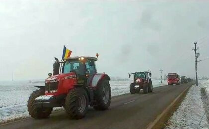 Un nou protest al fermierilor, pe traseul Jena - Găvojdia - Centura Lugojului - urcare pe A6. Rute alternative