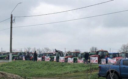 protest agricultori Cenad 7 aprilie nr2