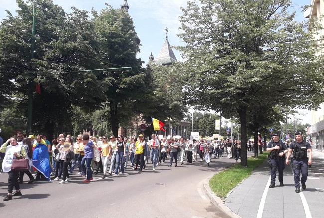 Proteste de amploare ale angajaților din învățământ la Timișoara și în toată țara. Video