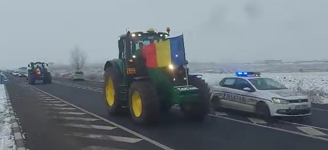 Fermierii și transportatorii, care au protestat la Timișoara și în alte zone din țară, au semnat un acord cu ministrul Agriculturii