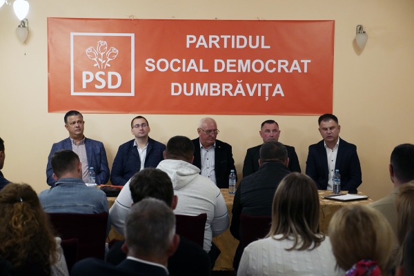 Organizația PSD Dumbrăvița și-a ales candidatul la funcția de primar