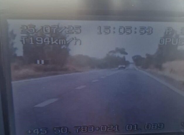Șofer prins cu 194 km/h pe DN 6