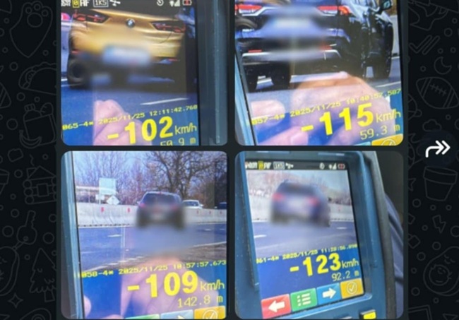 Este plin de vitezomani pe drumurile din Timiș. Aproape 240 de amenzi într-o singură zi!