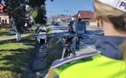 Vitezomanii sunt în vizorul polițiștilor. Acțiuni pe drumurile din județul Timiș în perioada 21–27 iulie