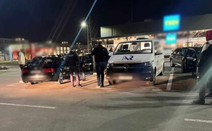 Și-au turat motoarele, dar i-au calmat polițiștii și RAR Timiș