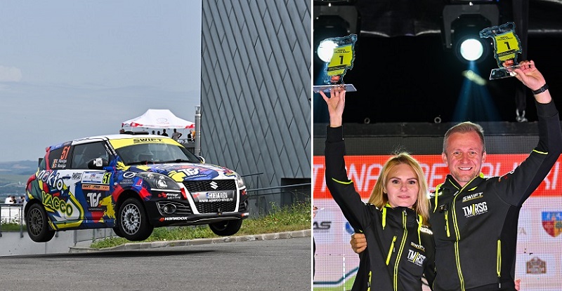 Timişorenii Emanuel şi Denisa Resiga s-au impus la "Cupa Swift", în Campionatul Național de Raliuri