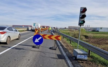 Circulație cu restricții pe DN 69 Timișoara - Arad!