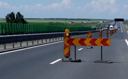 Restricții de trafic pentru efectuarea de lucrări pe autostrada A1 Deva - Nădlac