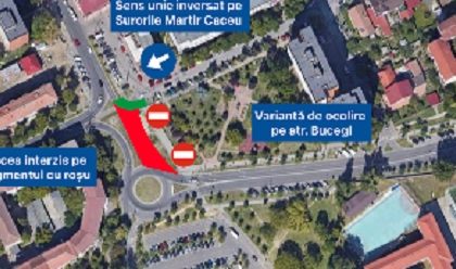 Atenție, șoferi! Restricții de circulație în Timișoara