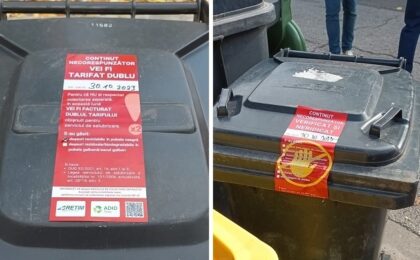 RETIM și ADID Timiș au început controalele la recipientele de colectare a deșeurilor, în cadrul campaniei „Eticheta Roșie”. Primele măsuri