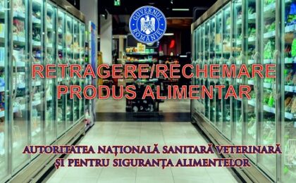 ANSVSA anunță rechemarea unor loturi de stafide din cauza unor reziduuri de pesticide neautorizate