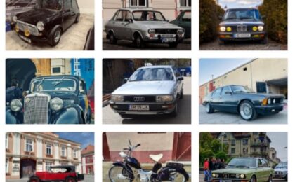 Peste 100 de vehicule istorice ajung, în weekend, în Piaţa Unirii din Timişoara