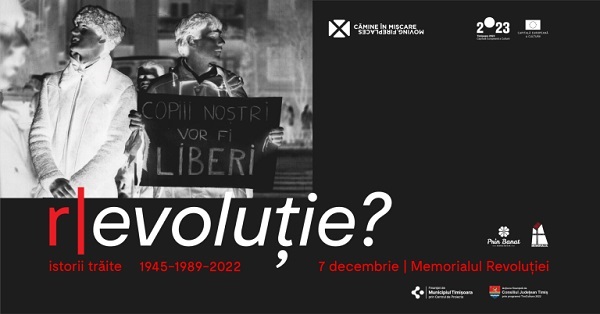 Spațiul Memorialului Revoluției din Timișoara, transformat pentru o expoziție-eveniment