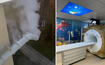 Fumul dens degajat la Spitalul de Copii din Timișoara provenea de la un RMN (video)