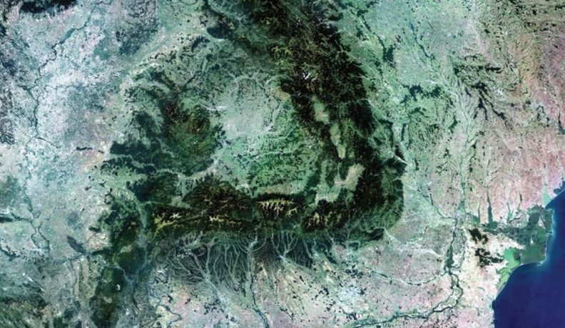 Imagine spectaculoasă: România văzută din Spaţiu