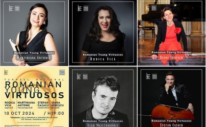 Turneul naţional "Romanian Young Virtuosos", la Timişoara. Accesul publicului este liber 1 Turneul naţional "Romanian Young Virtuosos", la Timişoara. Accesul publicului este liber