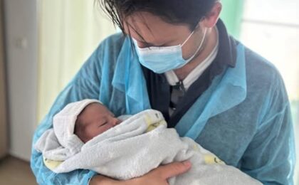 Ruben Lațcău, tată pentru a doua oară