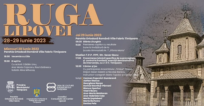 Rugă în Calea Lipovei