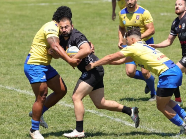 Alb-violeţii, aproape de câştigarea titlului naţional la rugby în 7