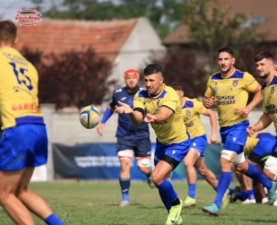 SCM USV Timișoara s-a calificat în finala Ligii de Rugby, după ce, sâmbătă, a trecut de Steaua București cu scorul de 23-22 (la pauză 13-10).