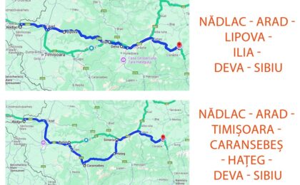 Trafic îngreunat în zona Margina DN 68A! Rute ocolitoare 2 Trafic îngreunat în zona Margina DN 68A! Rute ocolitoare