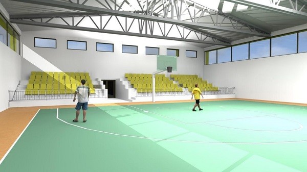 Sală de sport nouă, construită cu bani europeni, la o şcoală din Timişoara