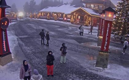 Satul lui Moș Crăciun, afectat de lipsa zăpezii din cauza creșterii accelerate a temperaturilor