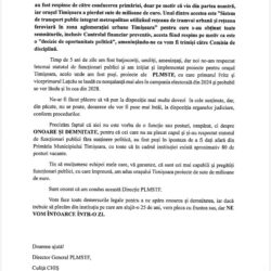 Conflict deschis: Culiță Chiș, directorul hărțuit ani de zile de administrația USR, aduce acuzații grave conducerii Primăriei Timișoara