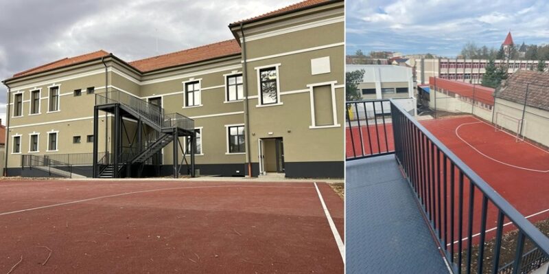 Clădirea istorică a unei școli din Timiș, reabilitată cu fonduri europene