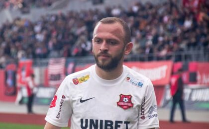 Ex-polistul Silviu Balaure, cel mai bun pasator decisiv din Superliga, șase luni pe tușă!