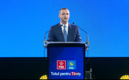 Alfred Simonis și-a lansat candidatura la funcția de președinte al Consiliului Județean Timiș din partea Alianței PSD-PNL. Alături de el, au fost prezenți și candidații la CJT (foto)