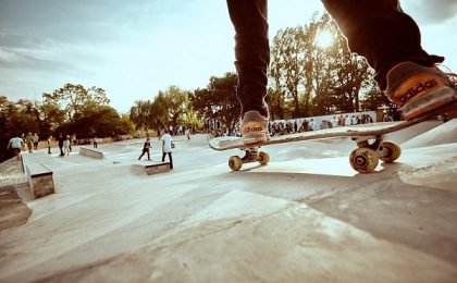 Skatepark realizat cu implicarea comunității de skateri din oraș, la Timișoara