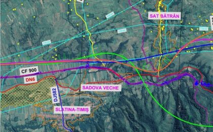 Localitatea Slatina-Timiș va avea acces la Drumul Expres Filiași-Lugoj