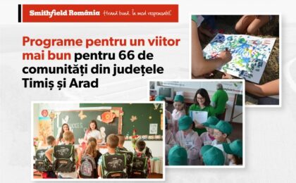 Smithfield România: 20 de ani de fapte bune, pentru comunitate