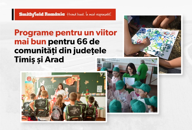 Smithfield România: 20 de ani de fapte bune, pentru comunitate