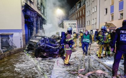 Un TIR condus de un șofer beat a spulberat 31 de mașini într-un oraș din Germania