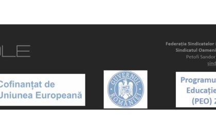 Sindicatul Oamenilor Liberi din Educație Timiș - Anunț de presă