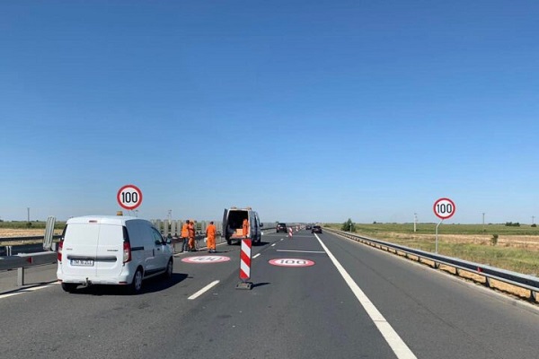 Atenție șoferi! Restricții de viteză pe Autostrada A1, la Nădlac
