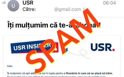 USR a început campania de spamming prin SMS și e-mail. Foarte mulţi timişoreni revoltaţi