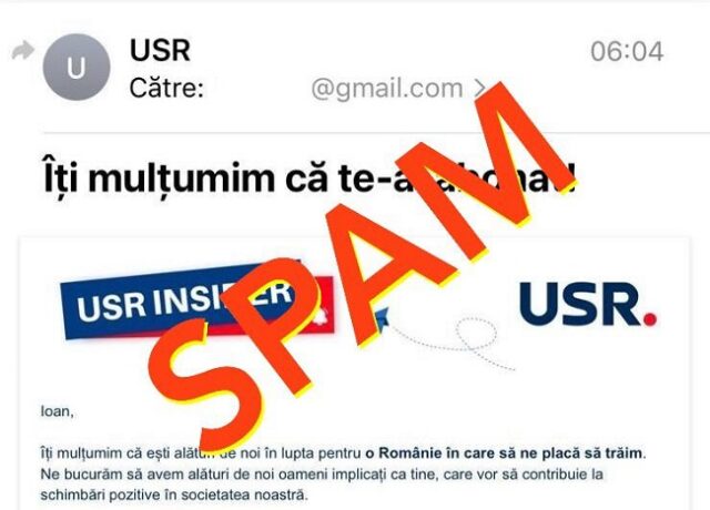 USR a început campania de spamming prin SMS și e-mail. Foarte mulţi timişoreni revoltaţi