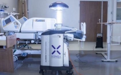 Spital din Banat, printre cele șapte din ţară cu robot pentru dezinfecţie