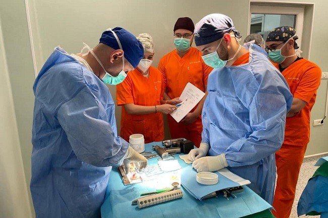 Intervenție de transplant tisular, la Spitalul Militar Timișoara