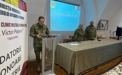 O nouă conducere la Spitalul Militar Timișoara