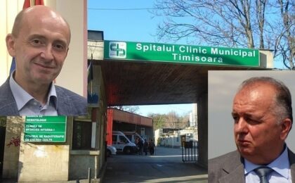 Managerul unui spital din Timișoara încheie contracte de milioane de lei cu o firmă paravan controlată de tatăl său