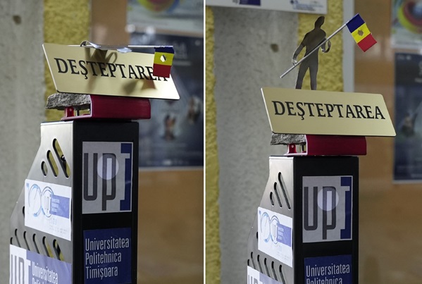 Un colectiv al Facultății de Mecanică din Timișoara a realizat o statuetă mișcătoare din aliaj cu memorie a formei, în amintirea Revoluției din ‘89