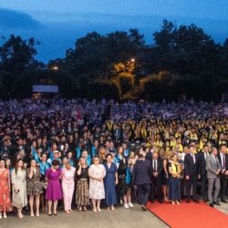 Peste trei mii de persoane au umplut Parcul Rozelor. Universitatea de Științele Vieții “Regele Mihai I” din Timișoara și-a sărbătorit studenții. Foto