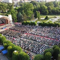 Peste trei mii de persoane au umplut Parcul Rozelor. Universitatea de Științele Vieții “Regele Mihai I” din Timișoara și-a sărbătorit studenții. Foto
