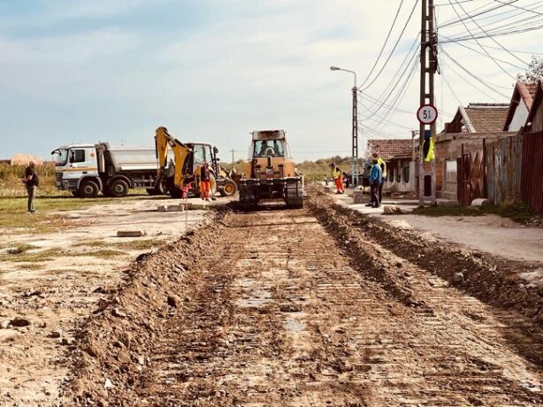 Străzile din Kuncz se modernizează 1 Străzile din Kuncz se modernizează