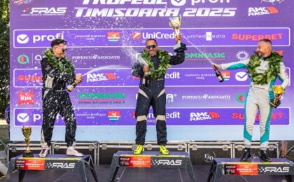 Super Rally: Dragoș Savloschi a dat ora exactă în etapa de la Timișoara. Video